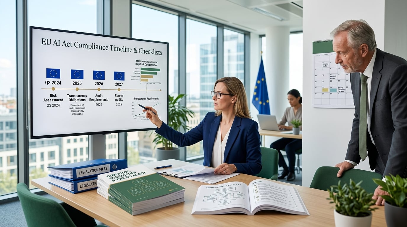 The EU AI Act: A Recruiter's Guide to Deadlines and Compliance